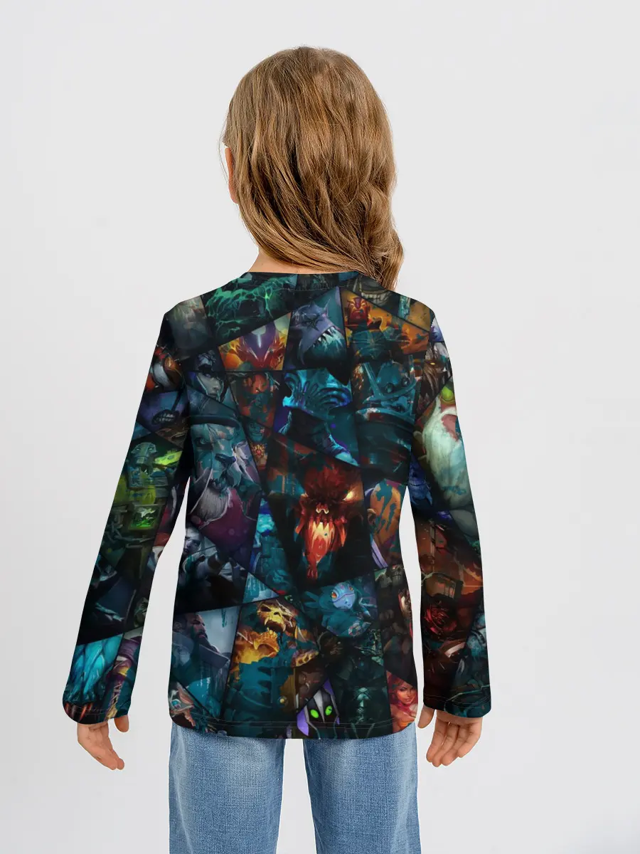 Детский лонгслив / Марси Dota 2