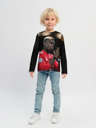 Детский лонгслив / Поль Погба, Pogba