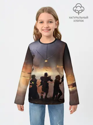 Детский лонгслив / DESTINY 2 ВОЙНА, СТРАЖИ