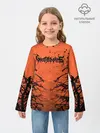 Детский лонгслив / Ghostemane Forest Grunge | Гостмейн Лес