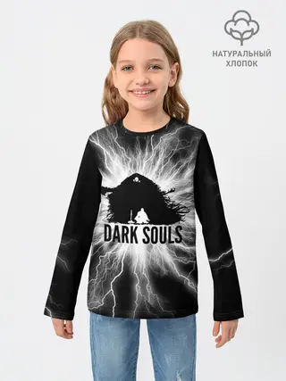 Детский лонгслив / dark souls remastered,