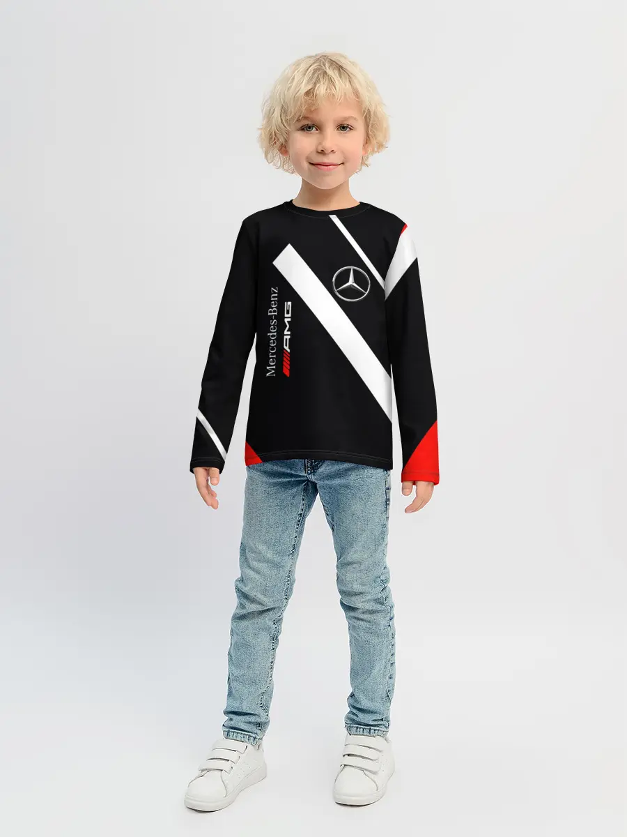 Детский лонгслив / Mercedes-AMG | Мерседес-АМГ