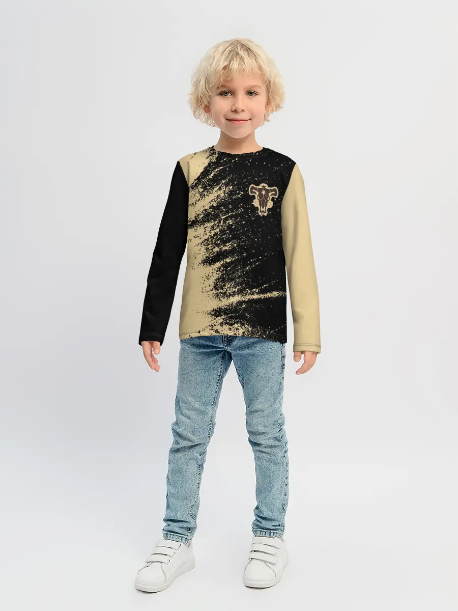 Детский лонгслив / Black clover bull.