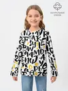 Детский лонгслив / Буквенный бум