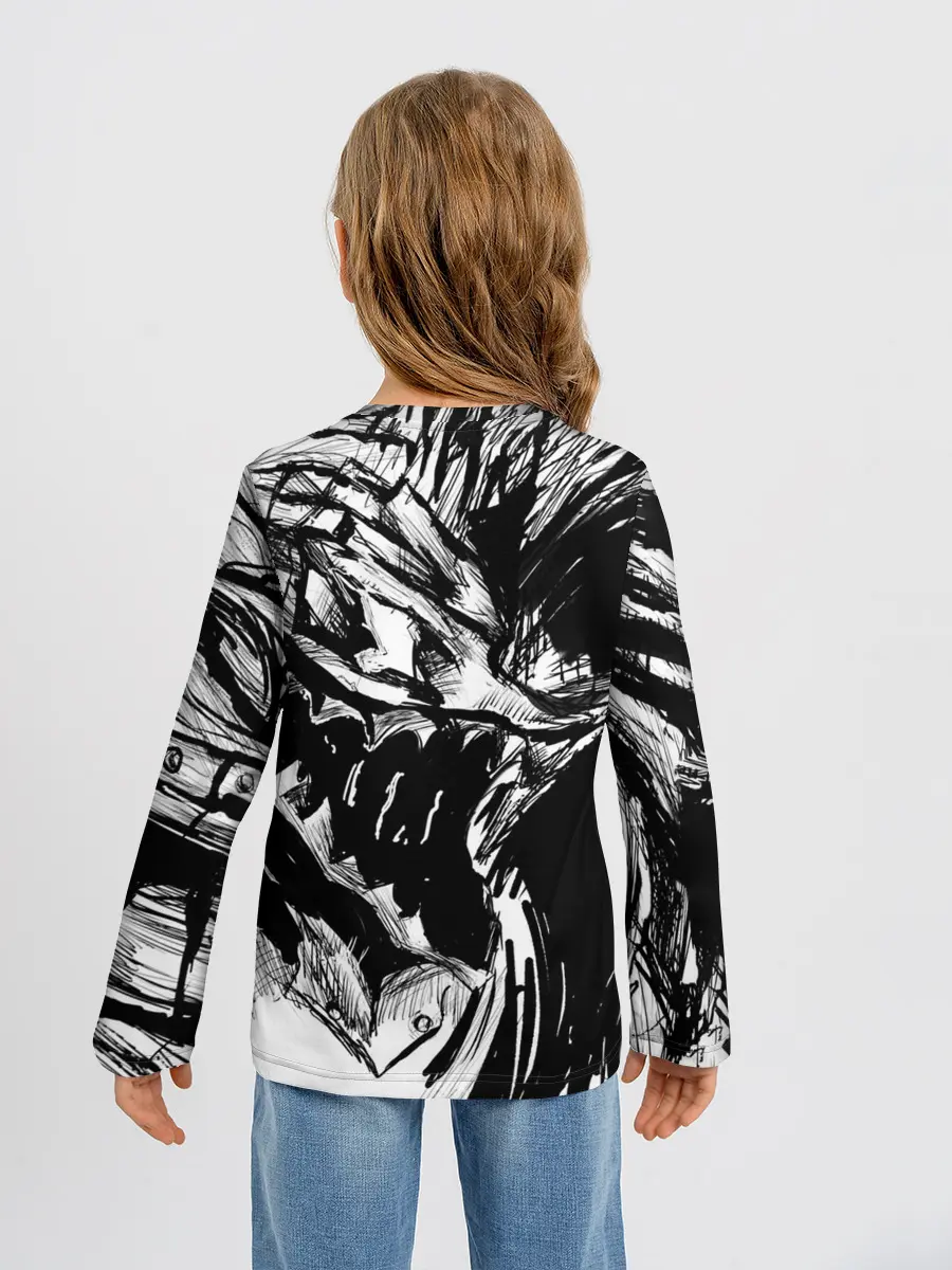 Детский лонгслив / БЕРСЕРК РИСУНОК | BERSERK