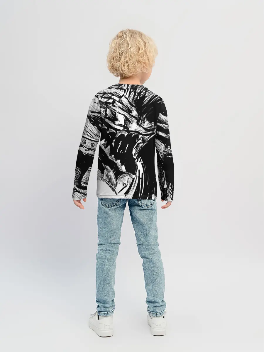 Детский лонгслив / БЕРСЕРК РИСУНОК | BERSERK