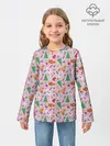 Детский лонгслив / Новогодние Зверюшки