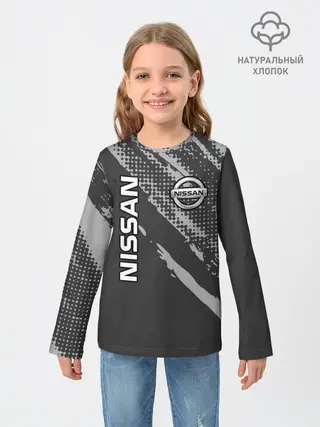 Детский лонгслив / Nissan Car / Ниссан