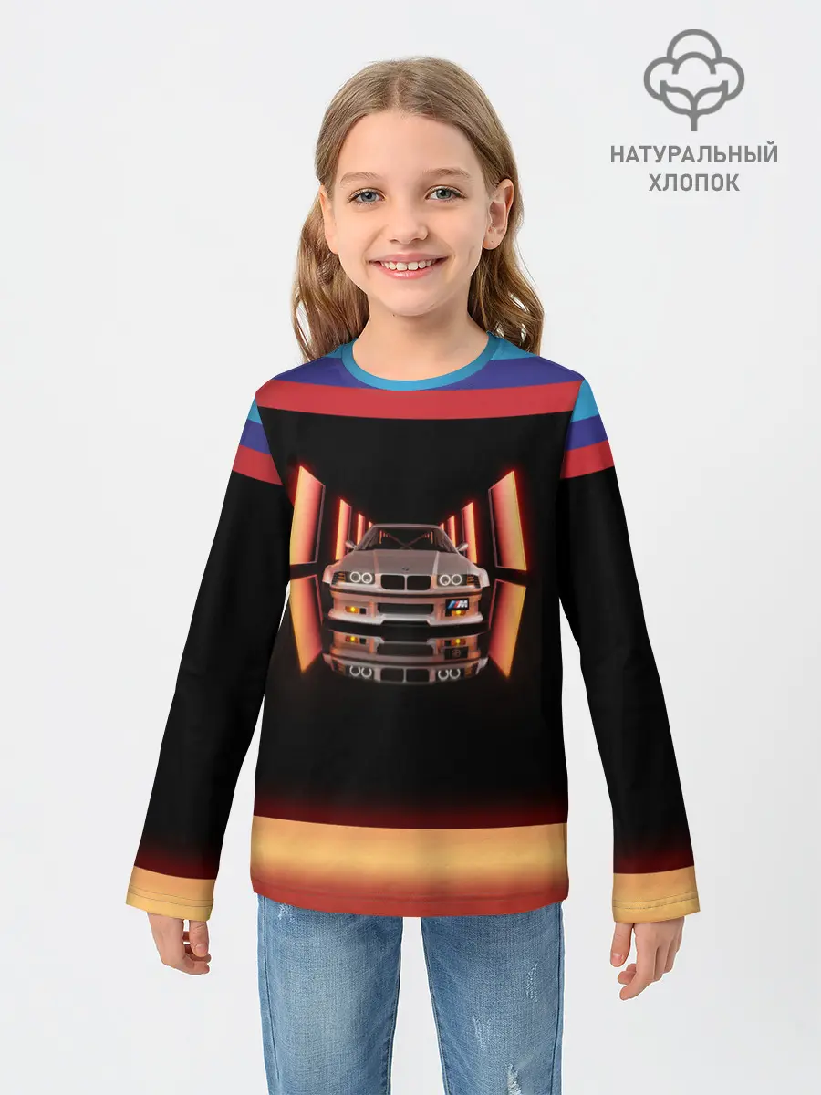 Детский лонгслив / БЭХА Мка | BMW M