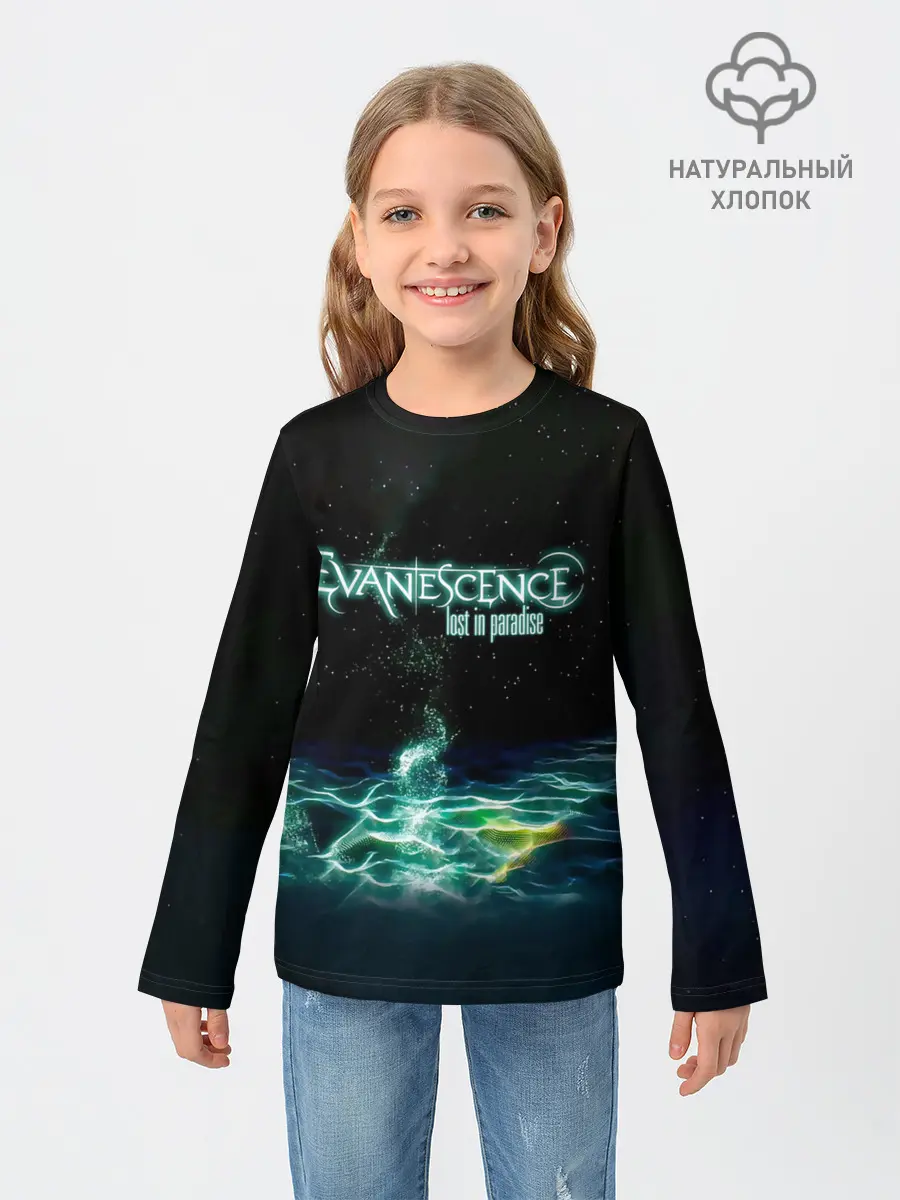 Детский лонгслив / Evanescence lost in paradise
