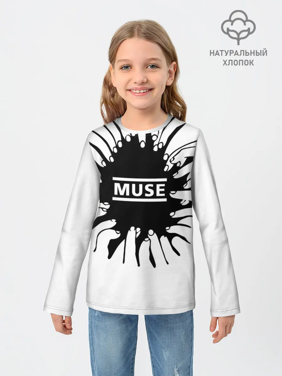 Детский лонгслив / MUSE пальцы