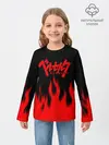 Детский лонгслив / Берсерк огонь.