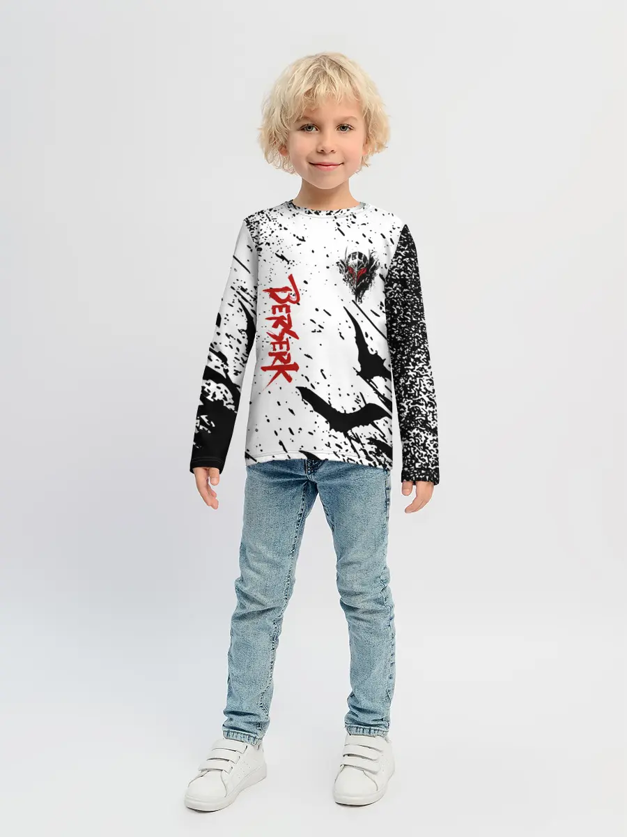 Детский лонгслив / Берсерк: Гранж.