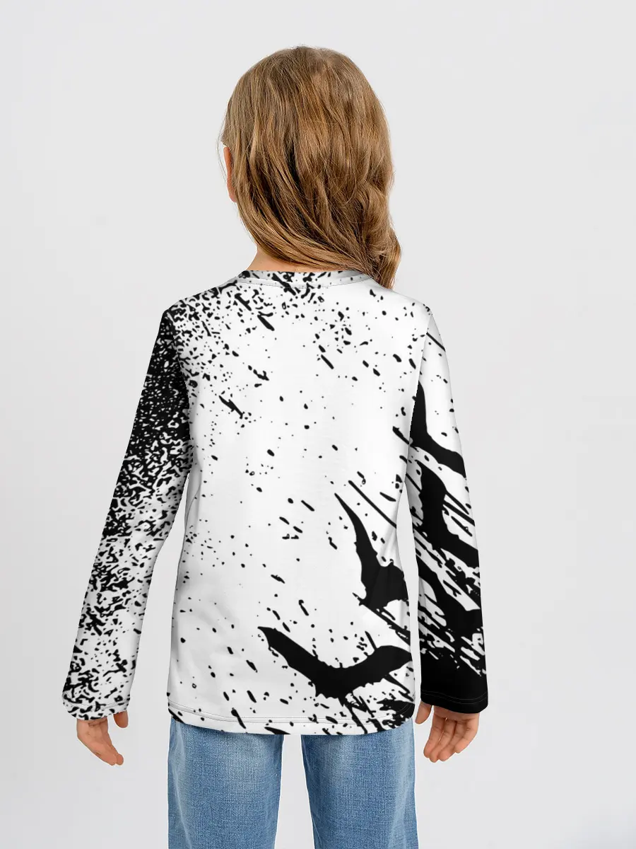 Детский лонгслив / Берсерк: Гранж.