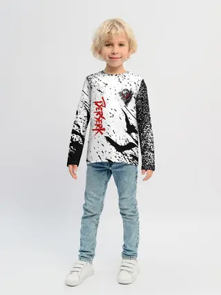 Детский лонгслив / Берсерк: Гранж.