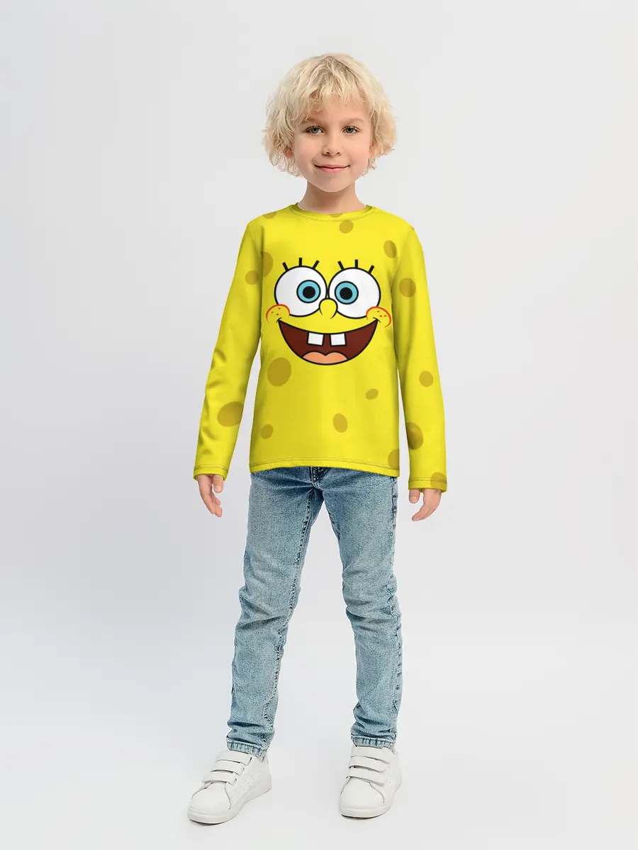 Детский лонгслив / Губка Боб / SpongeBob