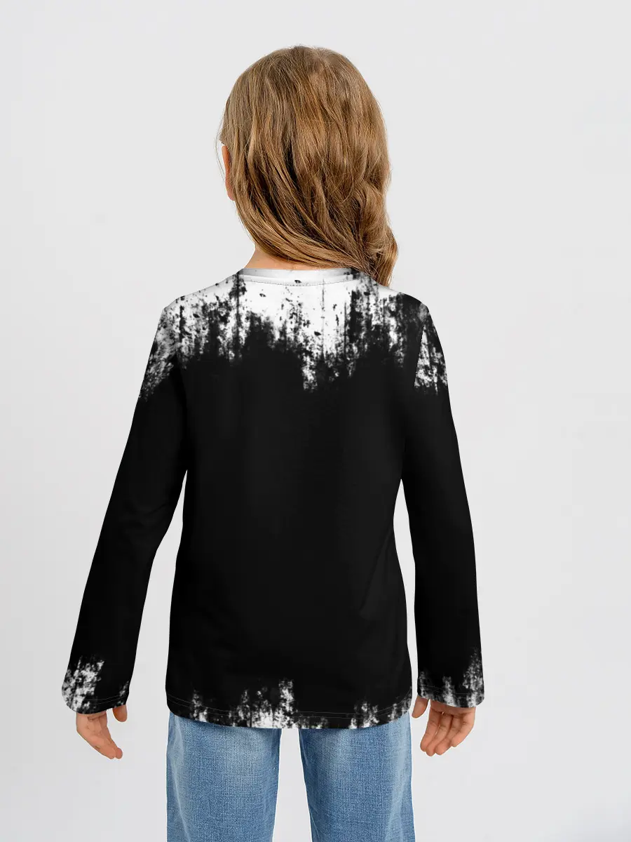 Детский лонгслив / Крик Хэллоуин Хоррор | Scream Halloween