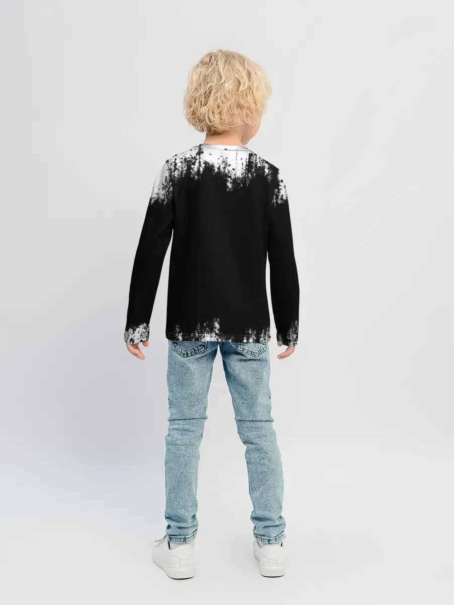 Детский лонгслив / Крик Хэллоуин Хоррор | Scream Halloween