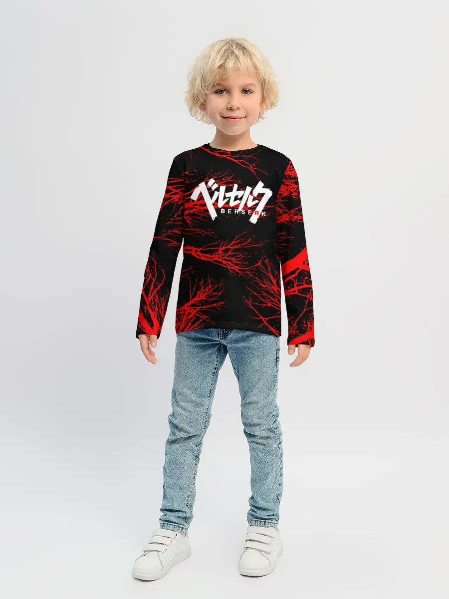 Детский лонгслив / Berserk: Ветки деревьев