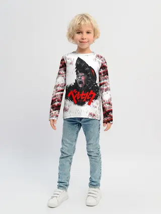 Детский лонгслив / BERSERK SCREAM| БЕРСЕРК КРИК
