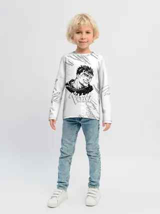 Детский лонгслив / БЕРСЕРК ИЛЛЮСТРАЦИЯ | BERSERK