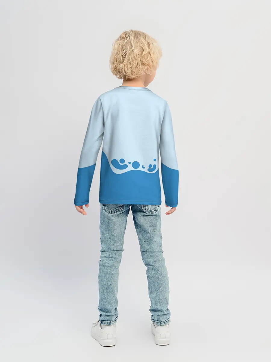Детский лонгслив / Медузу мне в пузу