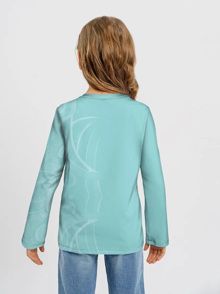 Детский лонгслив / С геройским мечом