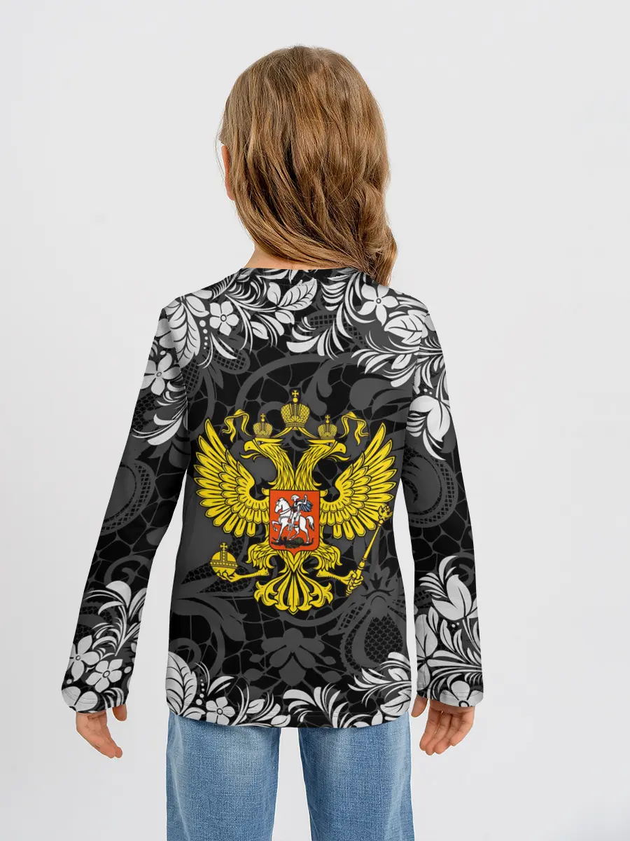 Детский лонгслив / Российская Федерация