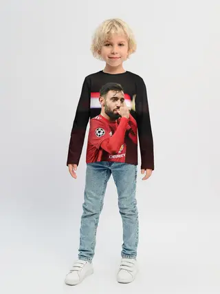 Детский лонгслив / Бруну Фернандеш, МЮ