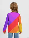 Детский лонгслив / РАДУЖНАЯ ГЕОМЕТРИЯ / RAINBOW GEOMETRY