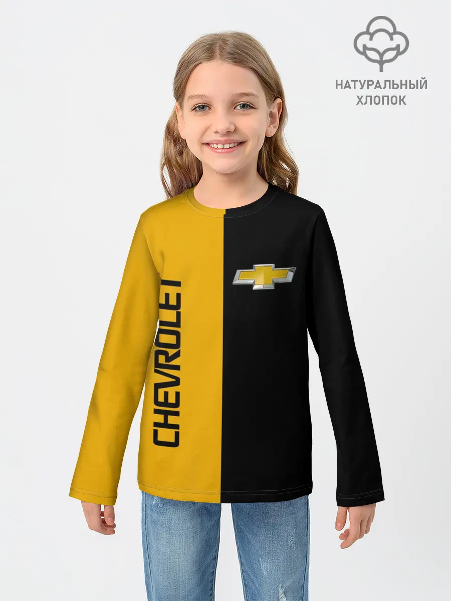 Детский лонгслив / Шевроле Авто