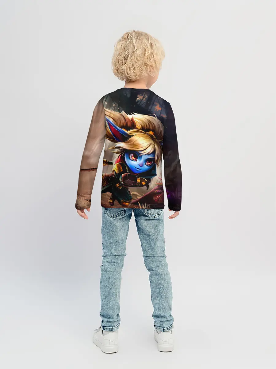 Детский лонгслив / Поппи Хранительница молота