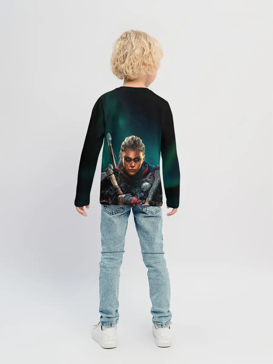 Детский лонгслив / Assassins Creed, Valhalla