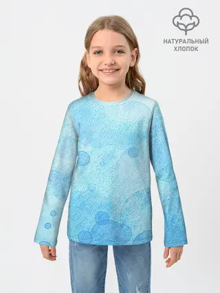 Детский лонгслив / Пузыри воздуха