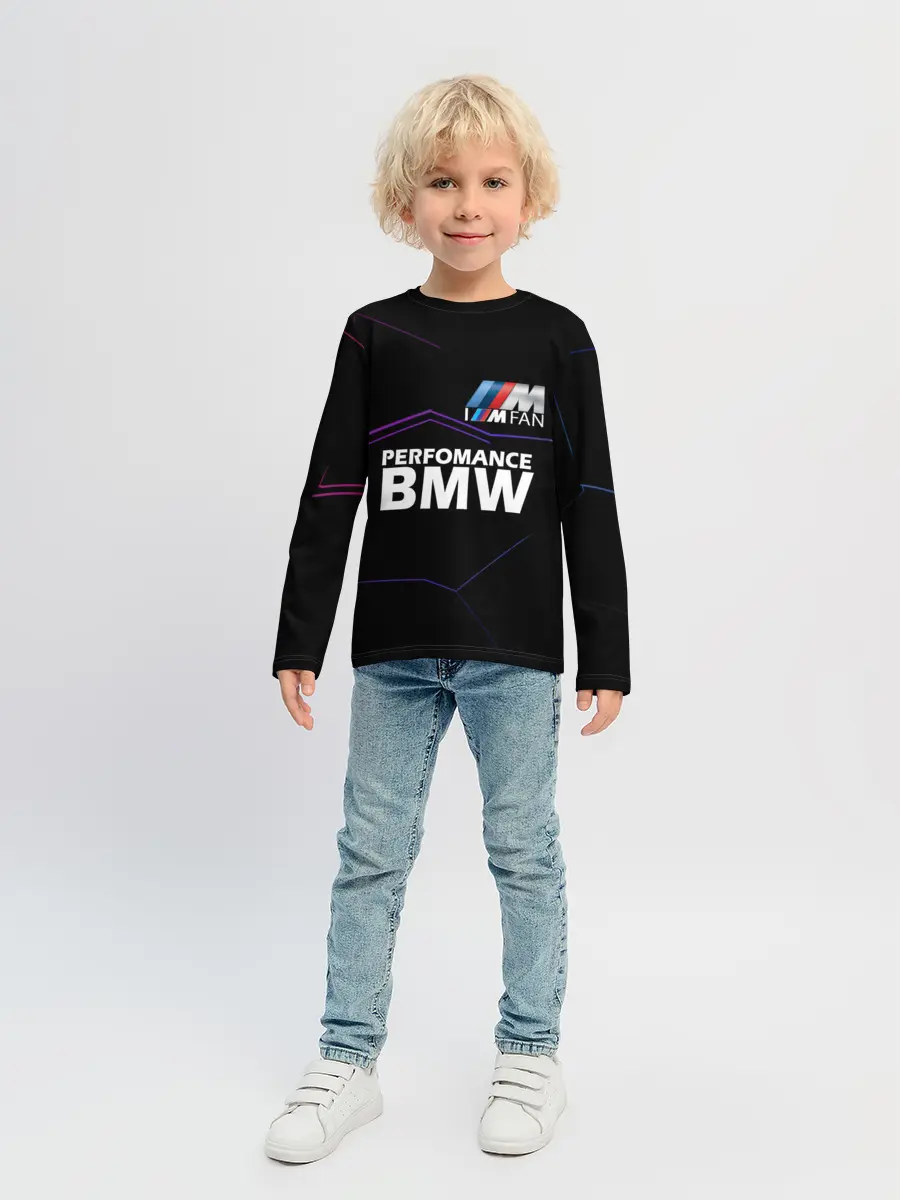 Детский лонгслив / BMW фанат