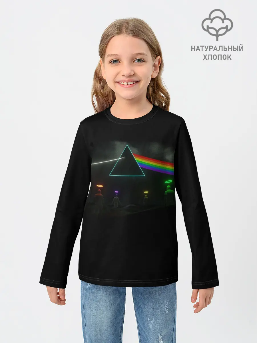 Детский лонгслив / ПИНК ФЛОЙД | PINK FLOYD LOGO