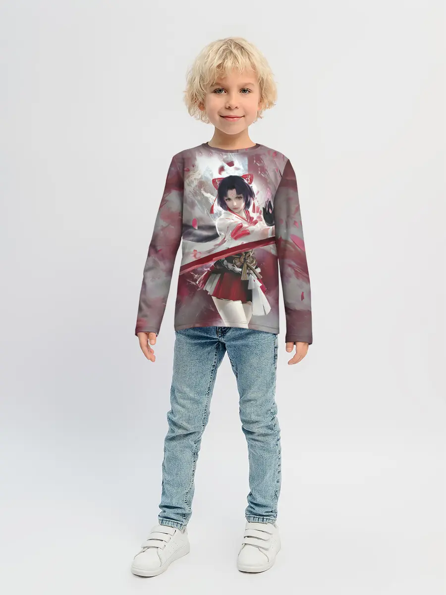 Детский лонгслив / Naraka blade