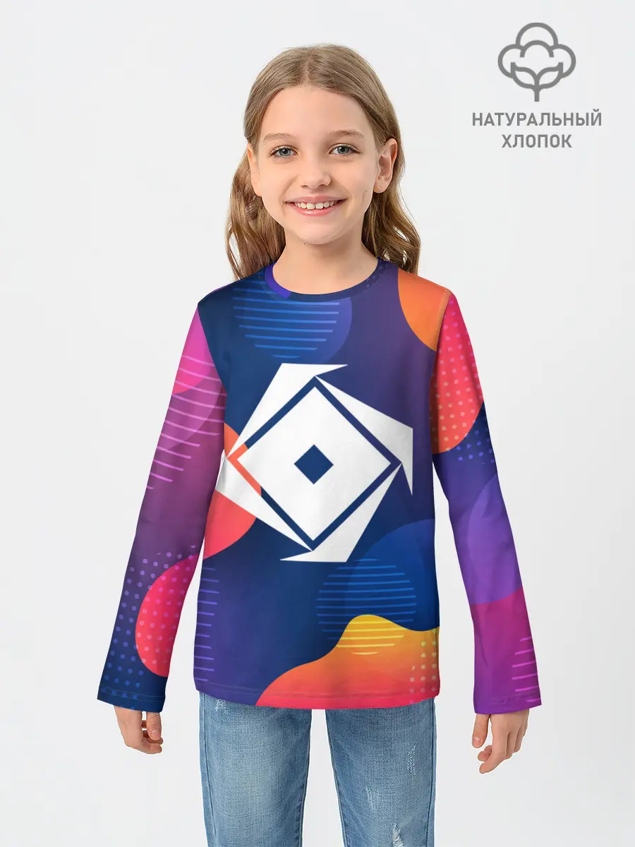 Детский лонгслив / РОБЛОКС ЛОГО | LOGO