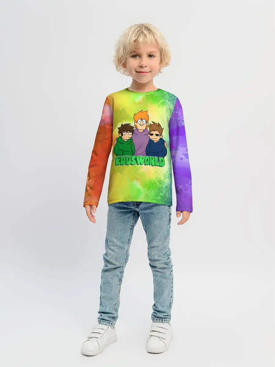 Детский лонгслив / EDDSWORLD 3