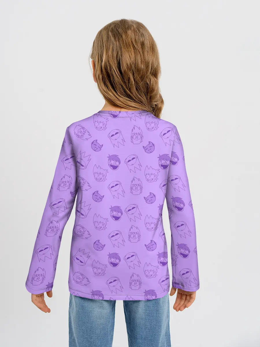 Детский лонгслив / Pattern EDDSWORLD