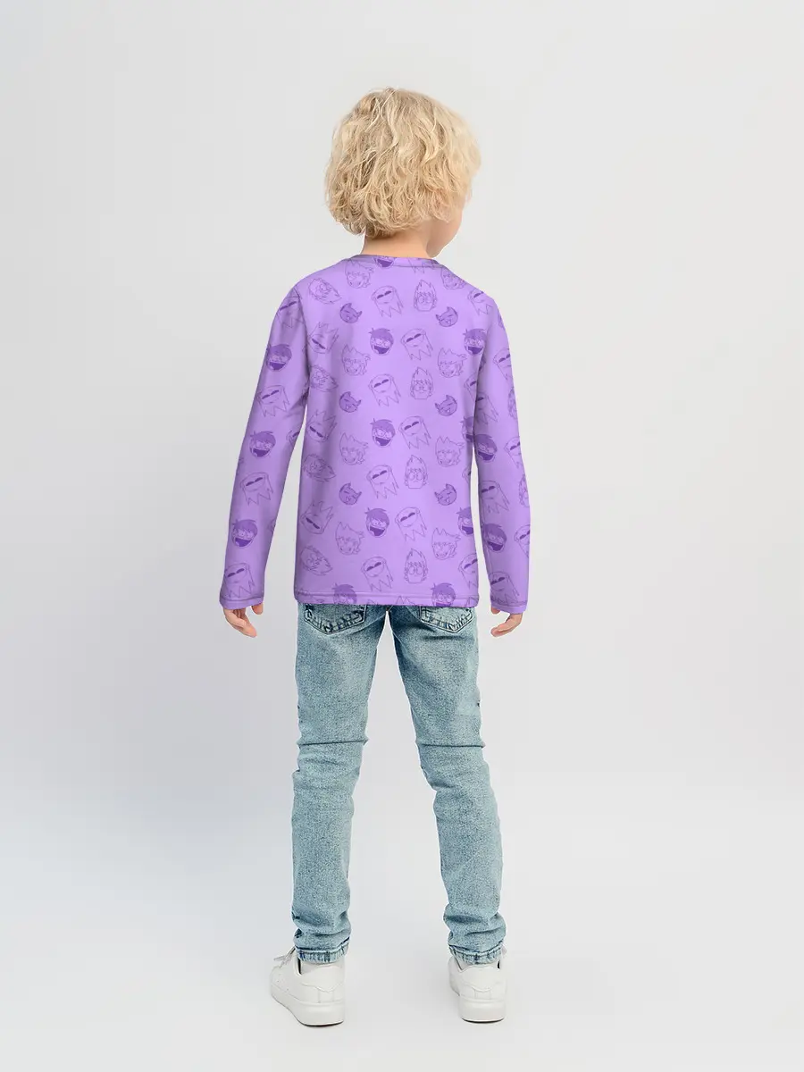 Детский лонгслив / Pattern EDDSWORLD