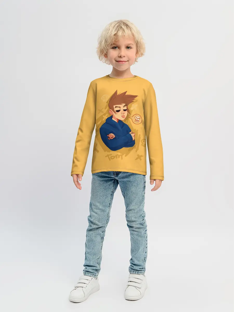 Детский лонгслив / Tom EDDSWORLD