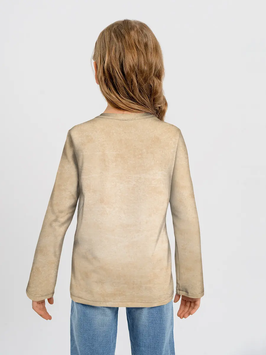 Детский лонгслив / ИГРА В КАЛЬМАРА, ФИГУРЫ ИГРЫ