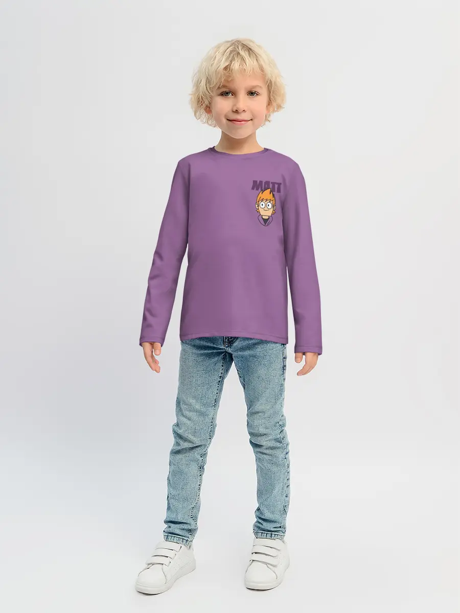 Детский лонгслив / Мэтт