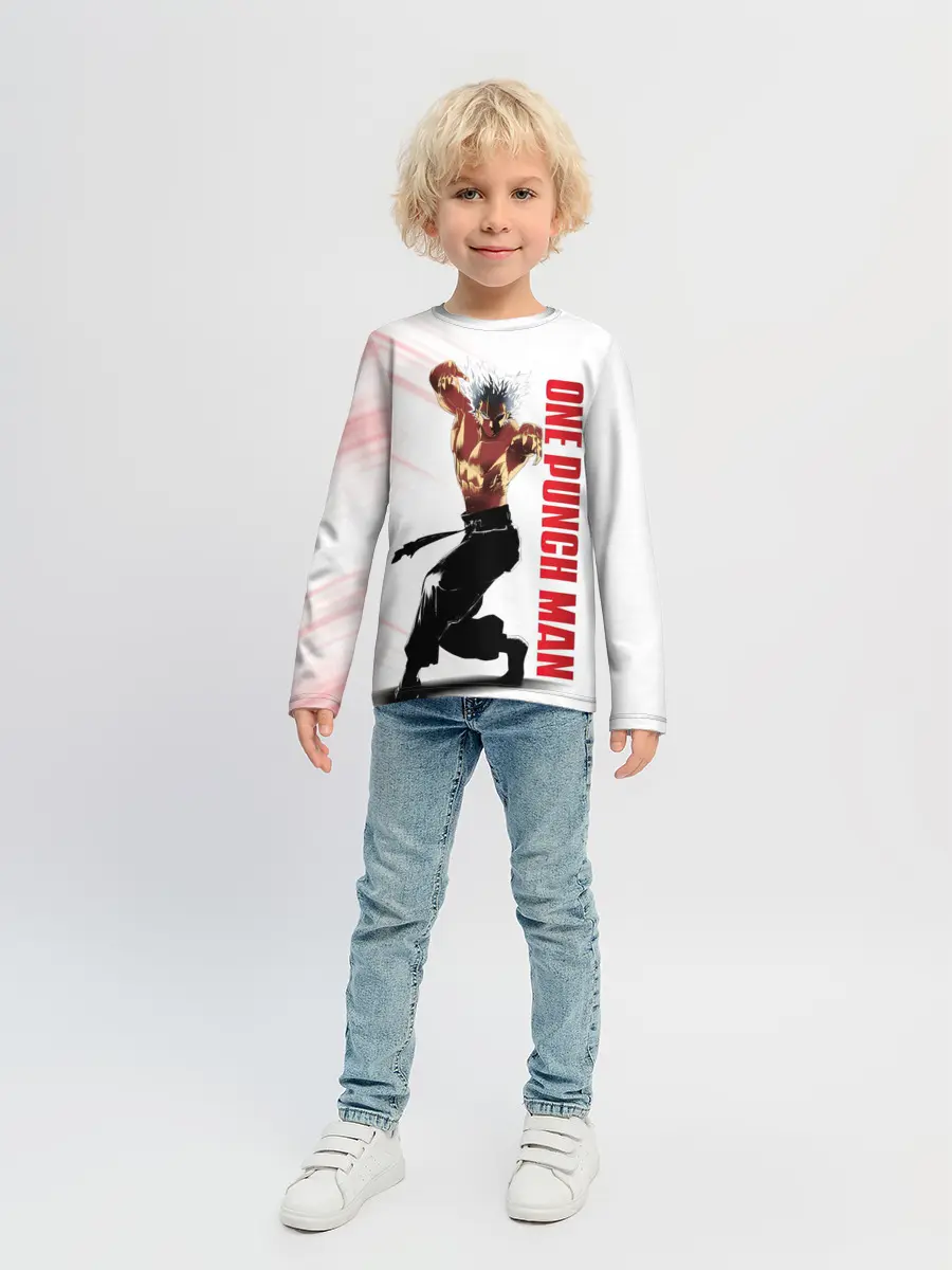 Детский лонгслив / Гароу из One Punch-Man