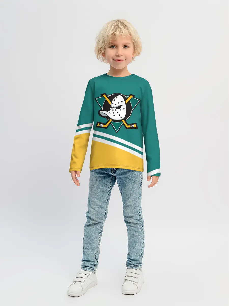 Детский лонгслив / Анахайм Дакс, NHL