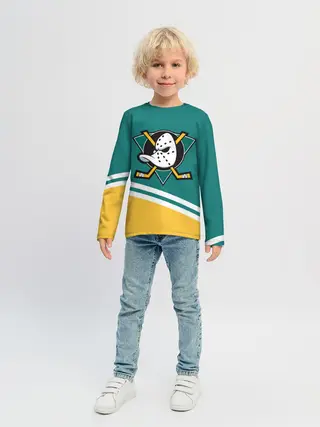 Детский лонгслив / Анахайм Дакс, NHL