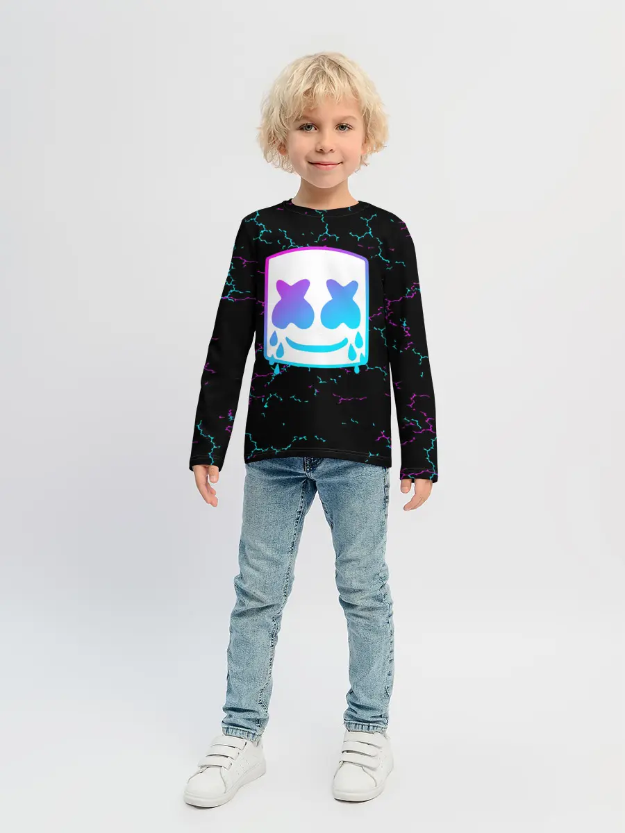 Детский лонгслив / MARSHMELLO NEON | МАРШМЕЛЛО НЕОН.