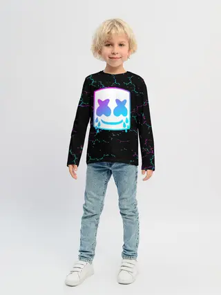 Детский лонгслив / MARSHMELLO NEON | МАРШМЕЛЛО НЕОН.