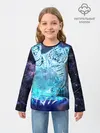 Детский лонгслив / Звездный тигр